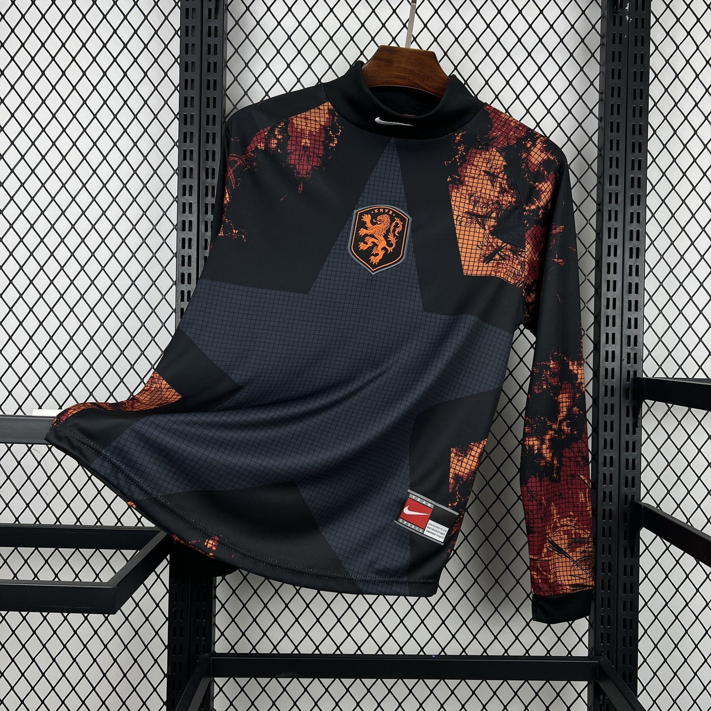 Netherlands 2026 Hollywood Goalkeeper Long Sleeve Jersey - Men Black