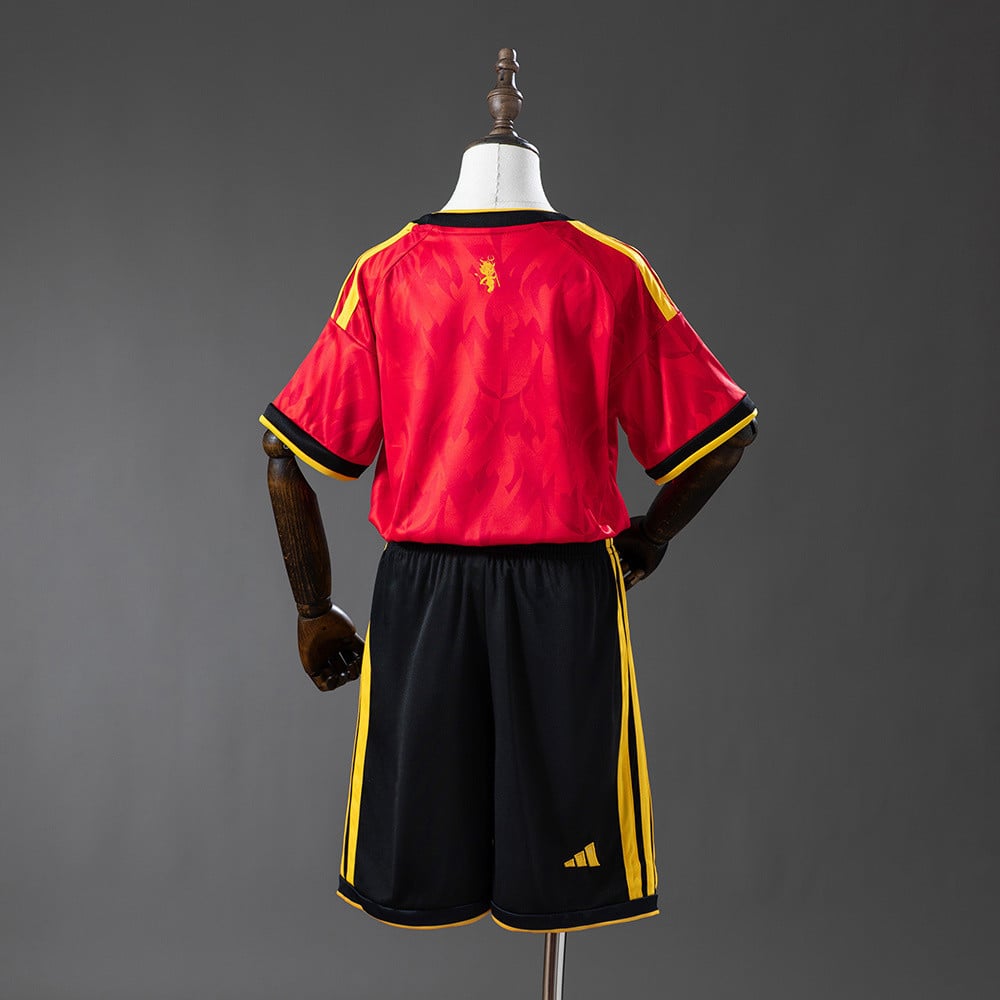 Belgium National Team 2026 World Cup Home Youth Kit - Children Soccer Set