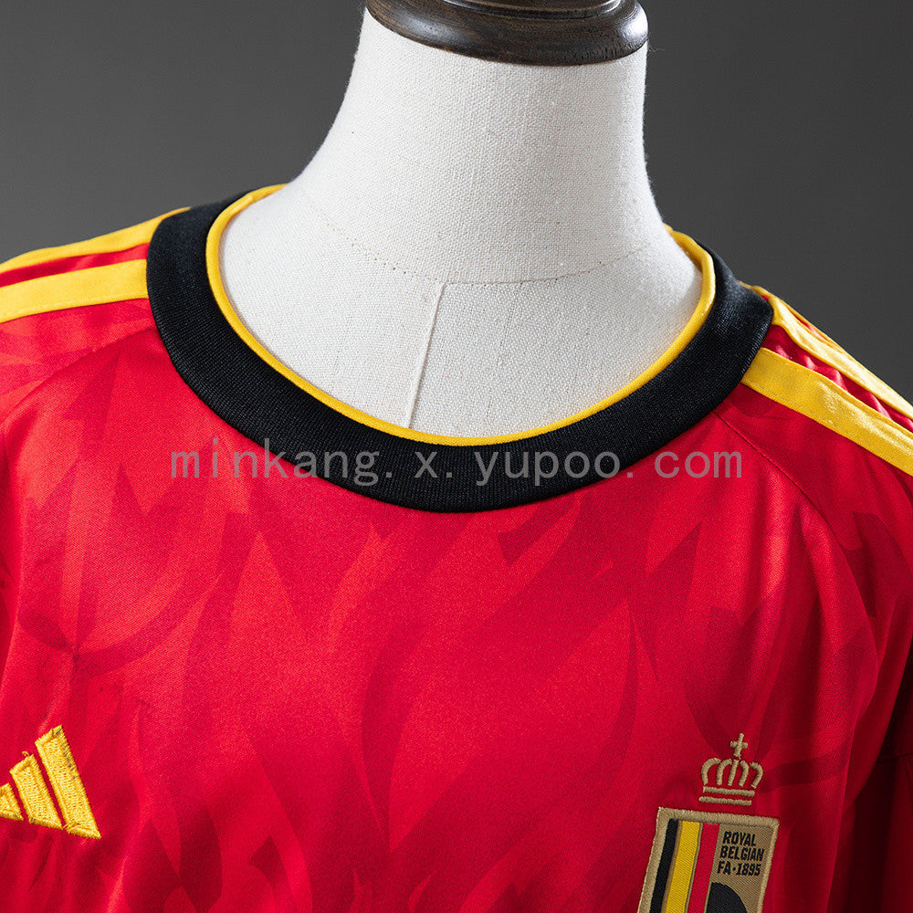 Belgium National Team 2026 World Cup Home Youth Kit - Children Soccer Set
