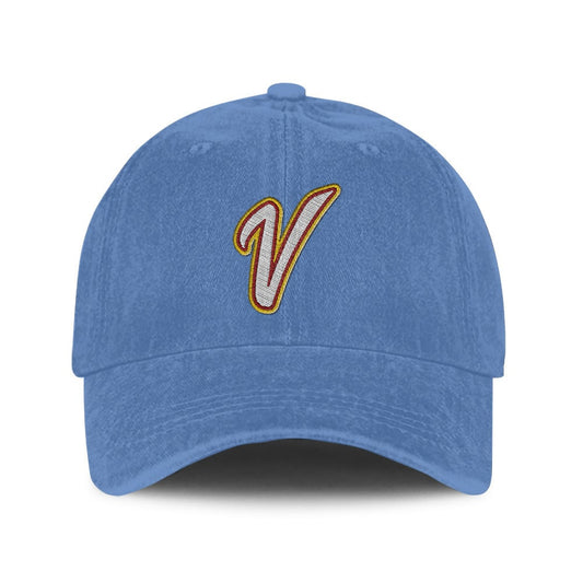Venezuela 2026 World Baseball Classic Printed Graphic Team Logo Baseball Cap - Blue