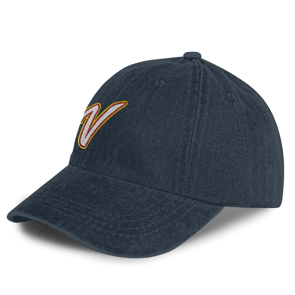 Venezuela 2026 World Baseball Classic Printed Graphic Team Logo Baseball Cap - Navy