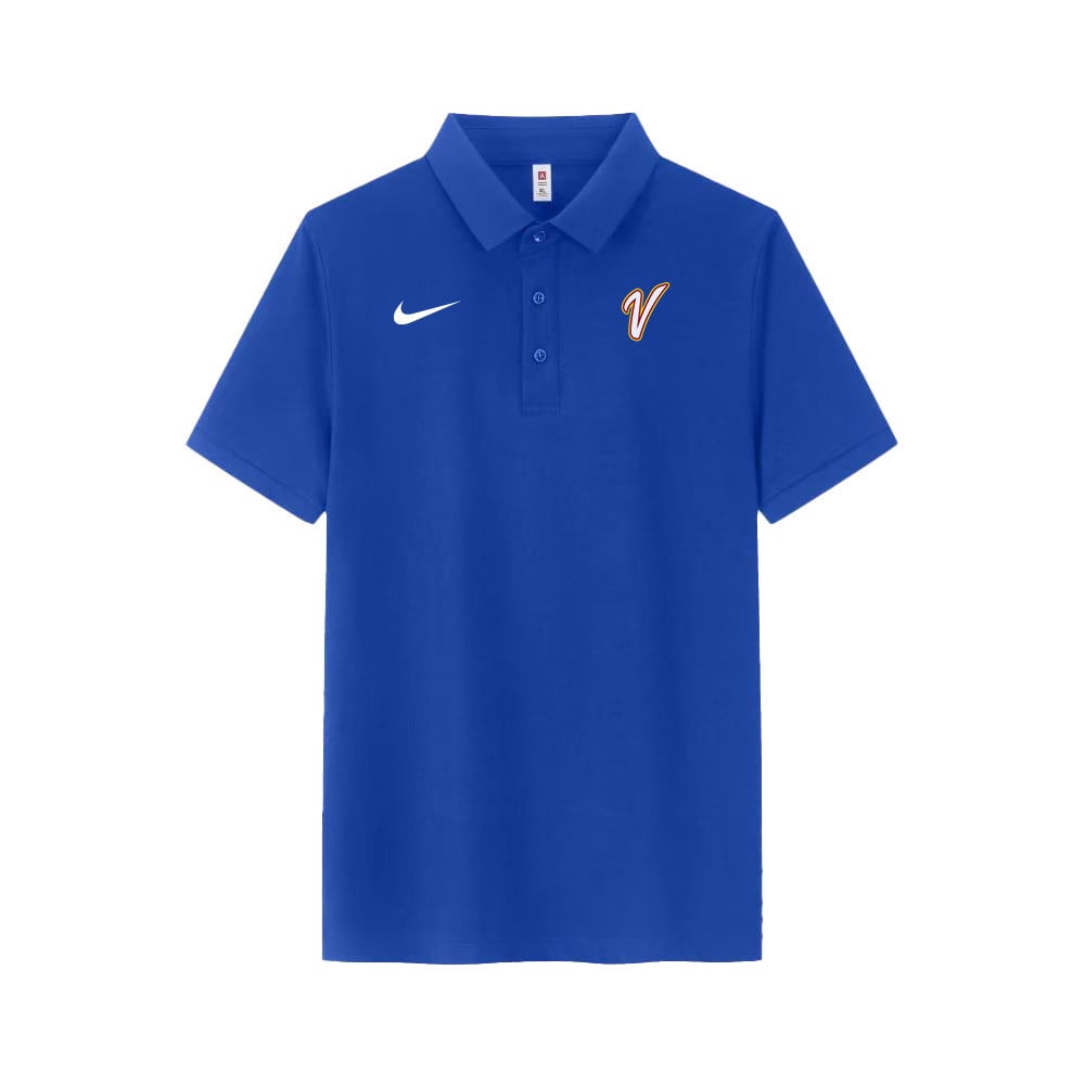 Venezuela World Baseball Classic 2026 Team Logo Printed Polo Shirt - Blue