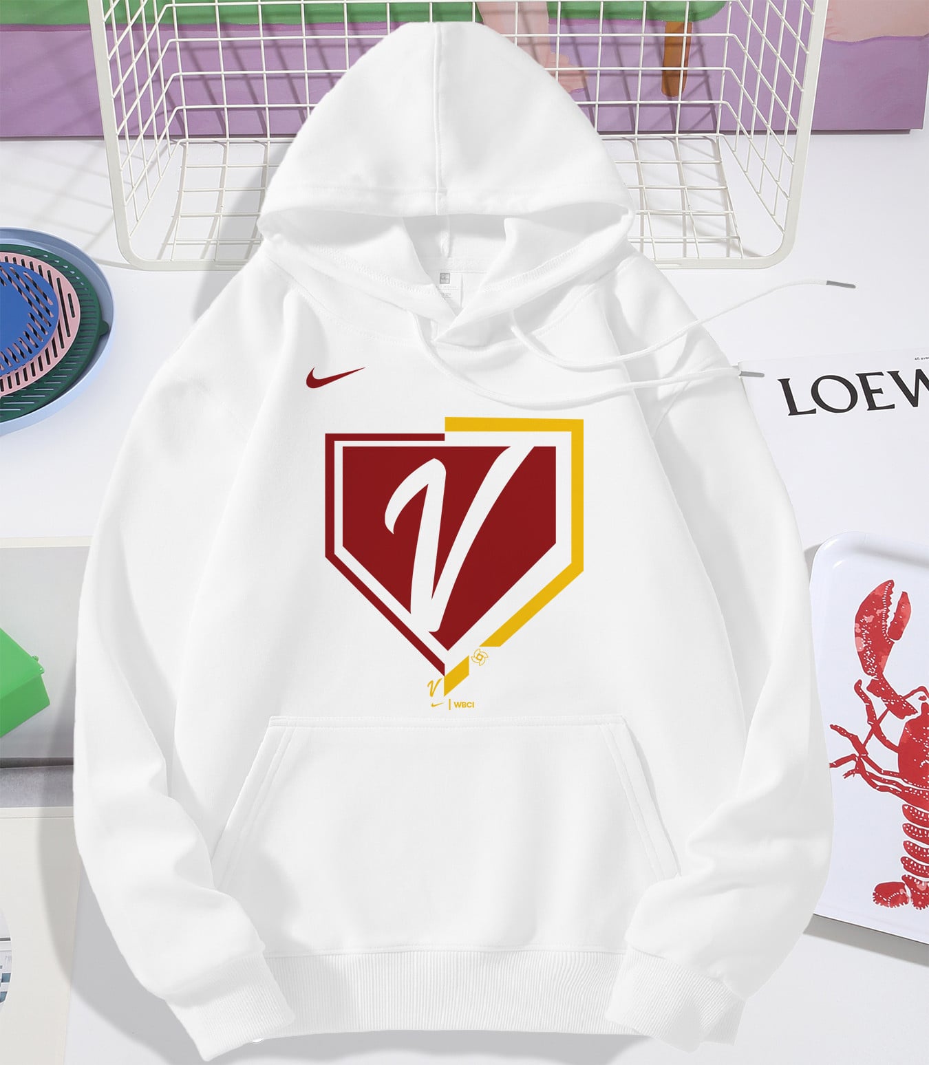 Venezuela 2026 World Baseball Classic Fleece Hoodie - White
