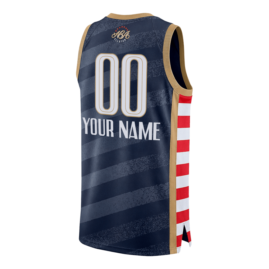 2026 NBA All-Star Game Swingman Custom Unisex Jersey - Navy