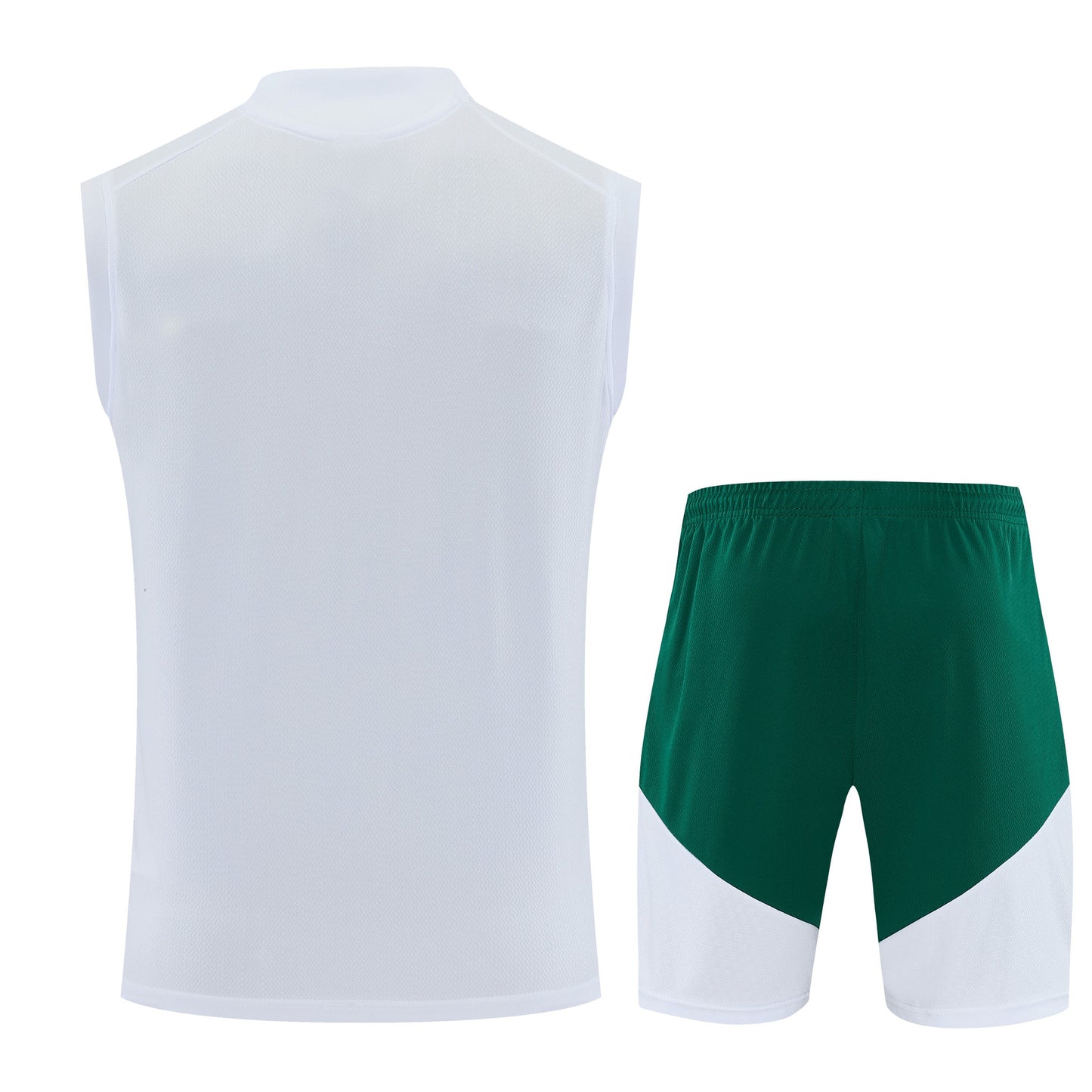Italy 2026-27 Sleeveless Training Set Men Soccer Kit – White