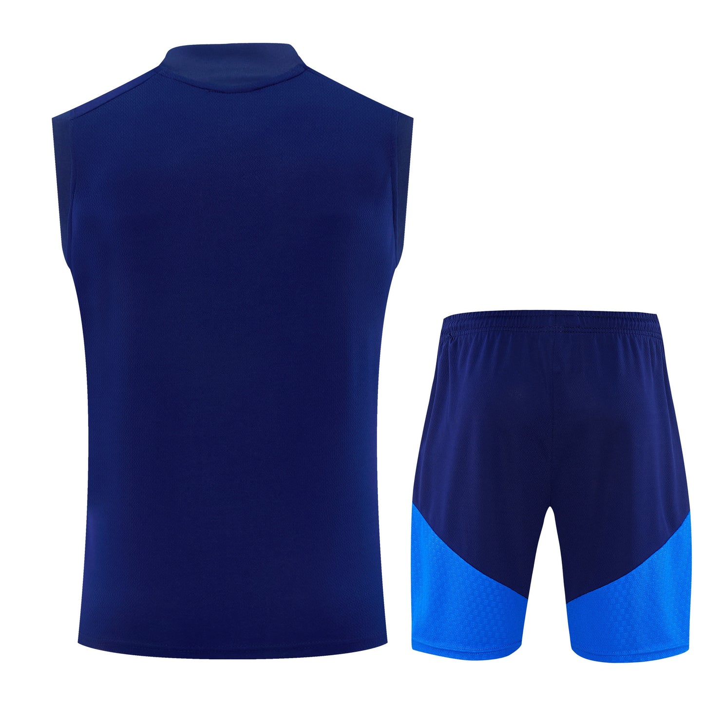 Colombia 2026-27 Sleeveless Training Set Men Soccer Kit – Navy Blue
