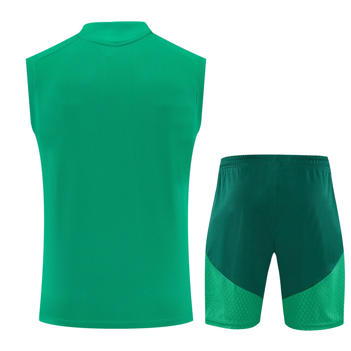 Algeria 2026-27 Sleeveless Training Set Men Soccer Kit – Green