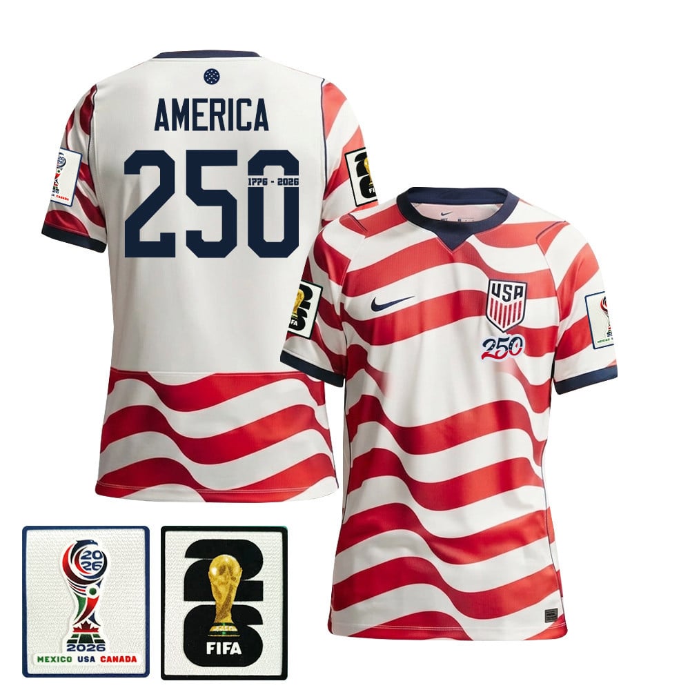 USMNT 2026/27 Men Home Jersey – America 250th Patriotic Independence Day Jersey