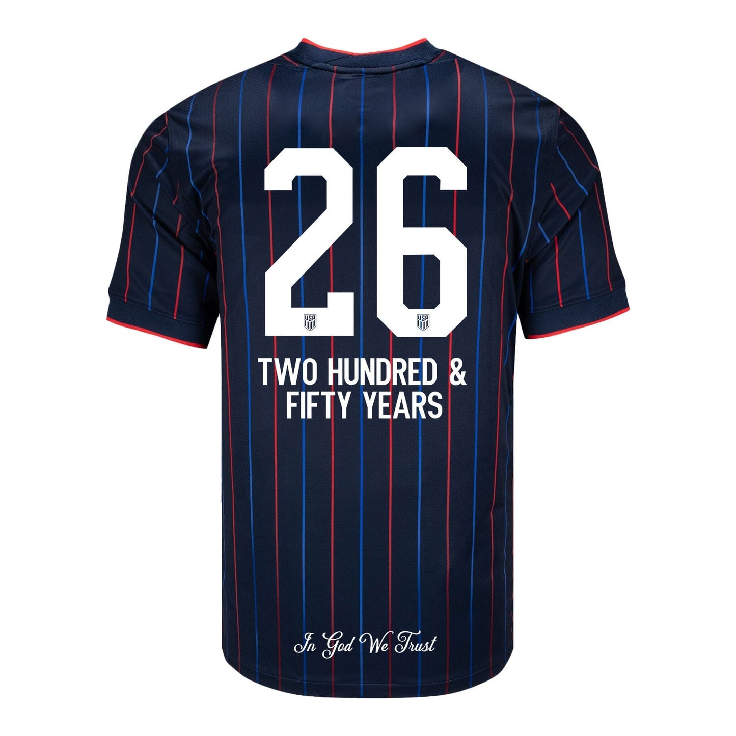 USMNT 2026 Men Away Jersey – United Since 1776 America 250 Patriotic Jersey