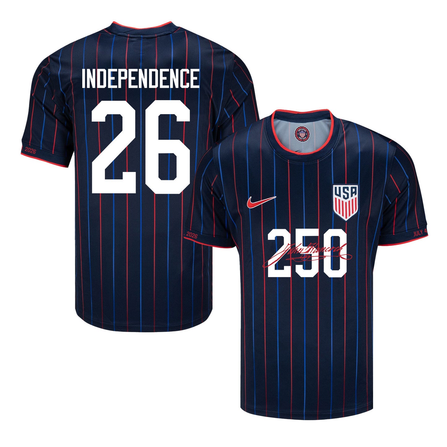USMNT 2026 Away Soccer Jersey - Independence 26 Patriotic July 4th - Men