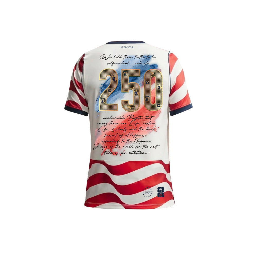 USMNT 2026/27 Home Soccer Jersey - USA Freedom Heritage Design