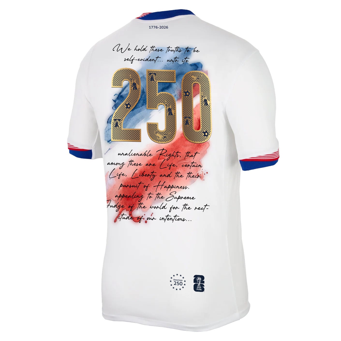 USMNT 2026 Home Soccer Jersey - USA Freedom Heritage Design