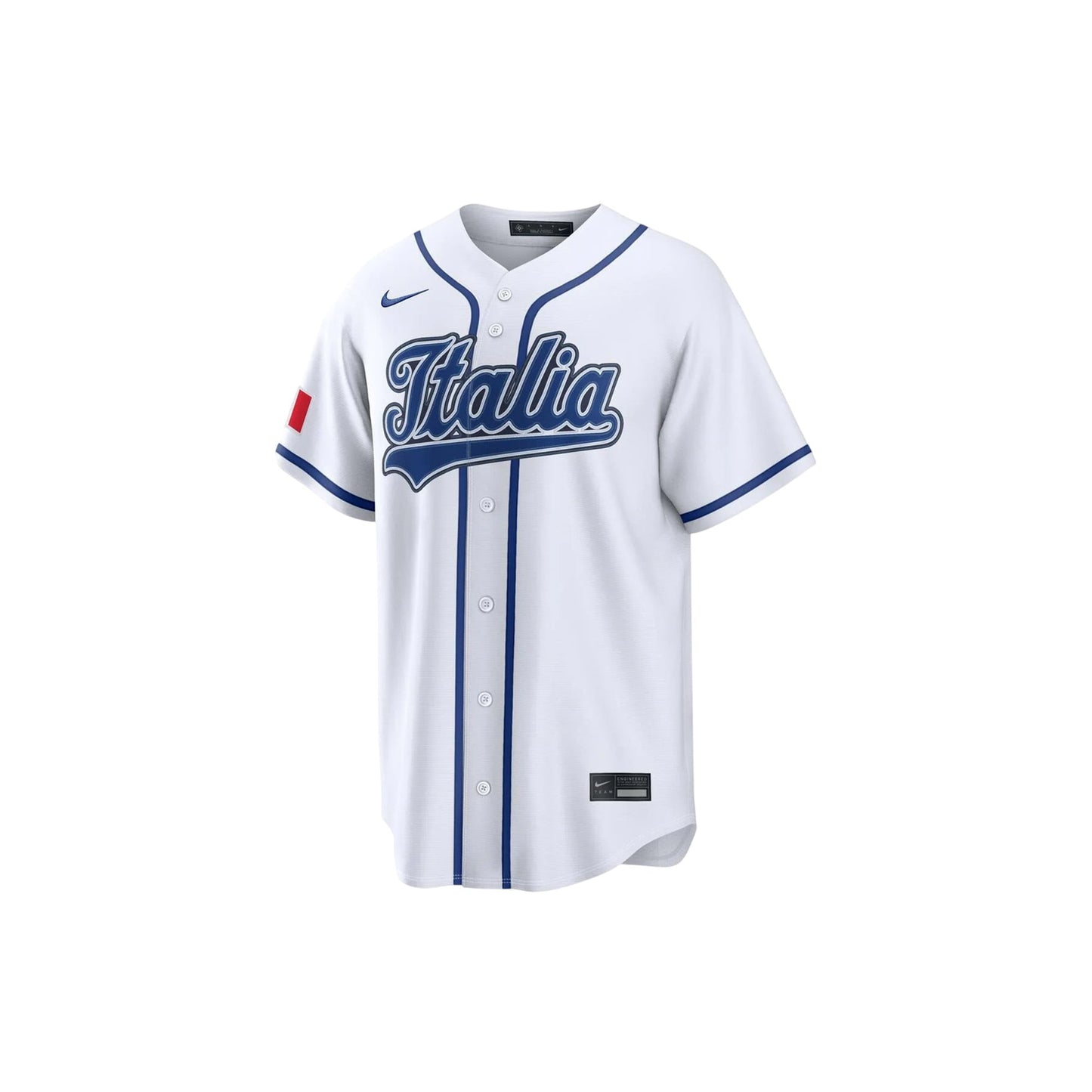 Italia 2026 World Baseball Classic Road Youth Jersey - Customized - White