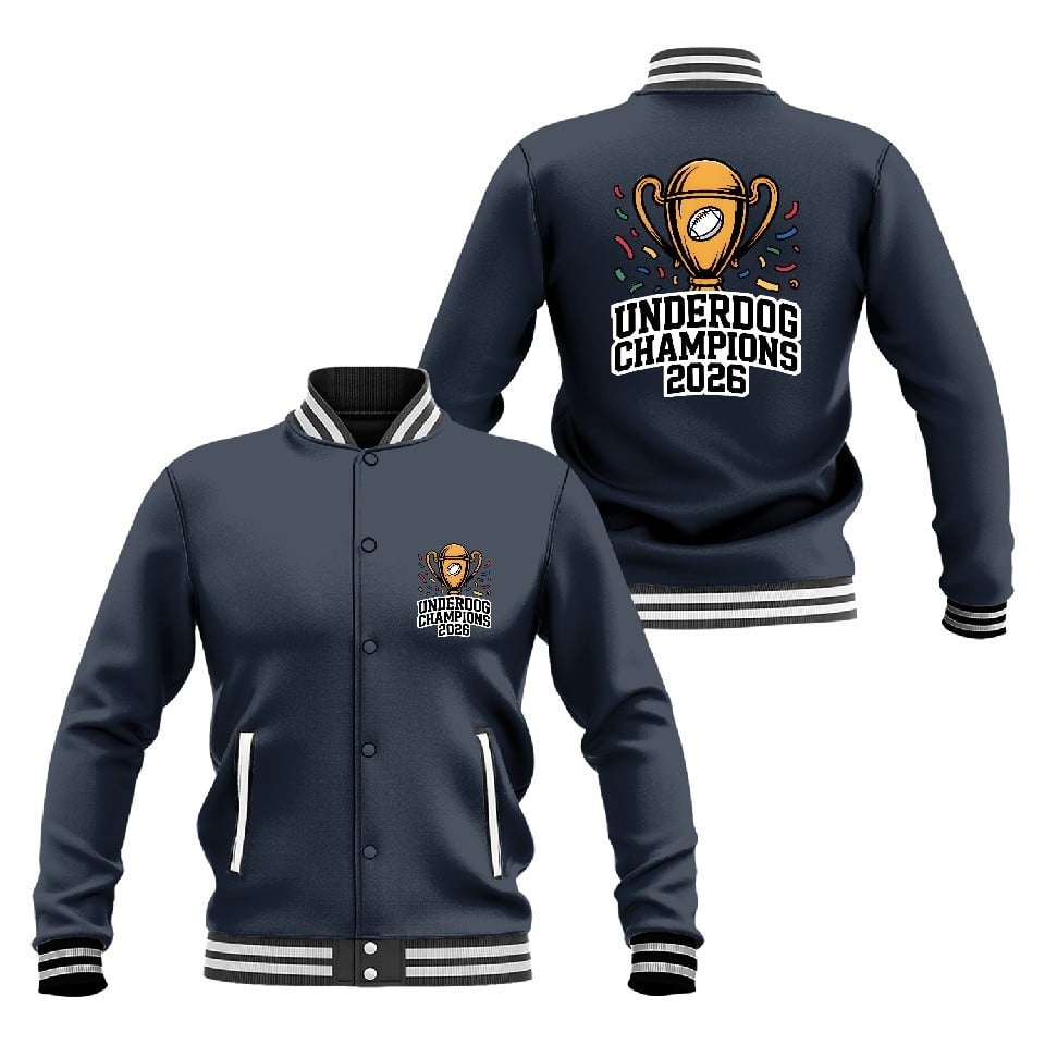 Underdog Champions 2026 Baseball Jacket - All-Over-Printed Jacket