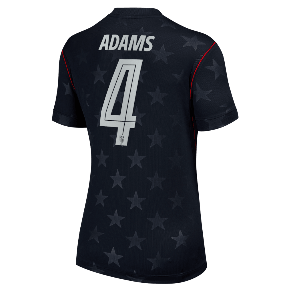 Tyler Adams 4 USMNT Women's 2026 Away Stadium Jersey - Blue