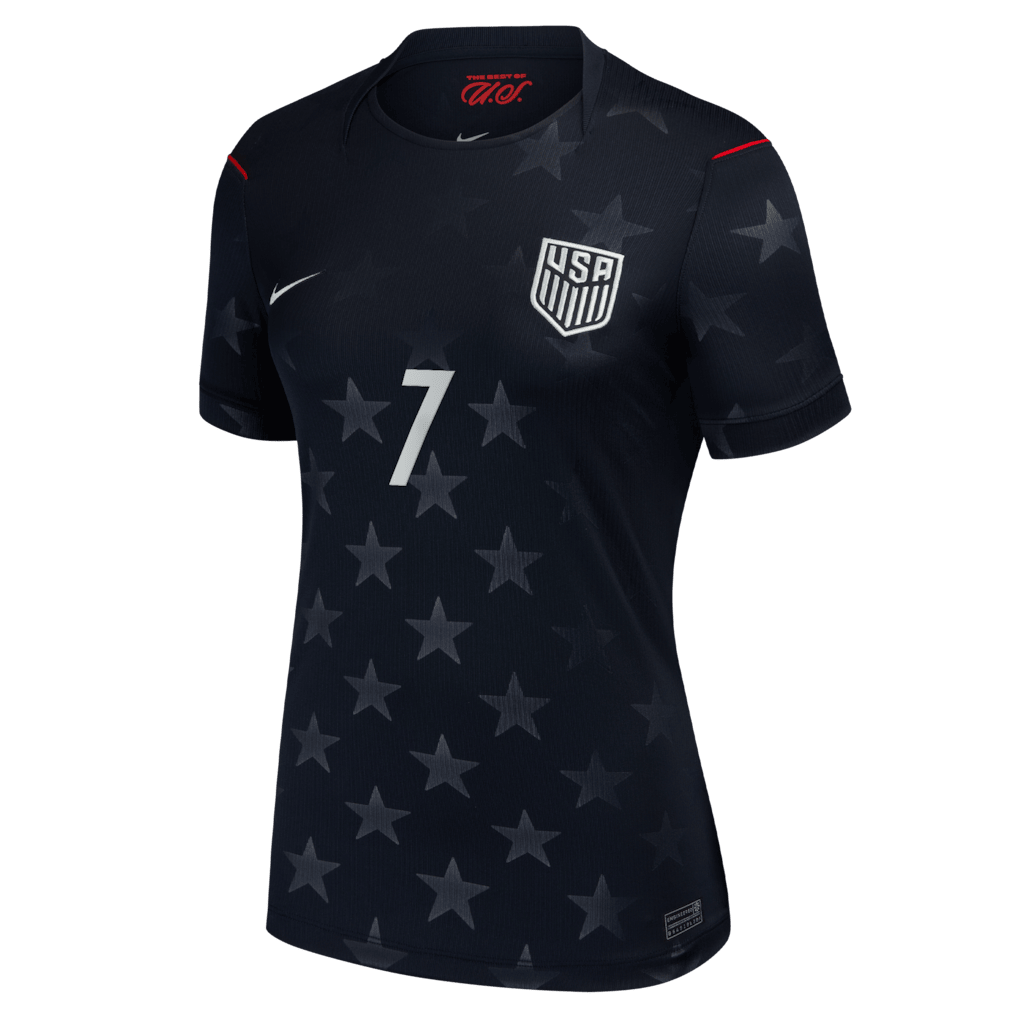 Giovanni Reyna 7 USMNT Women's 2026 Away Stadium Jersey - Blue
