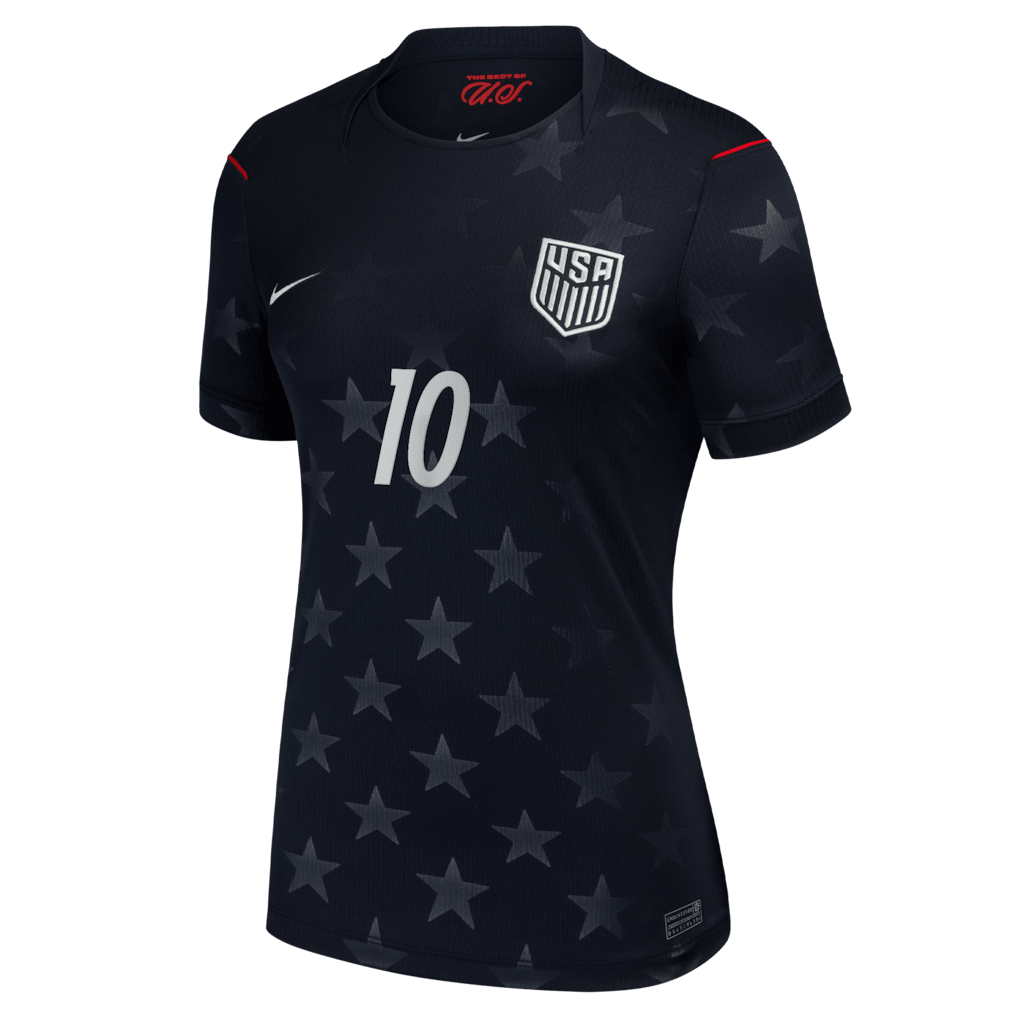 Christian Pulisic 10 USMNT Women's 2026 Away Stadium Jersey - Blue