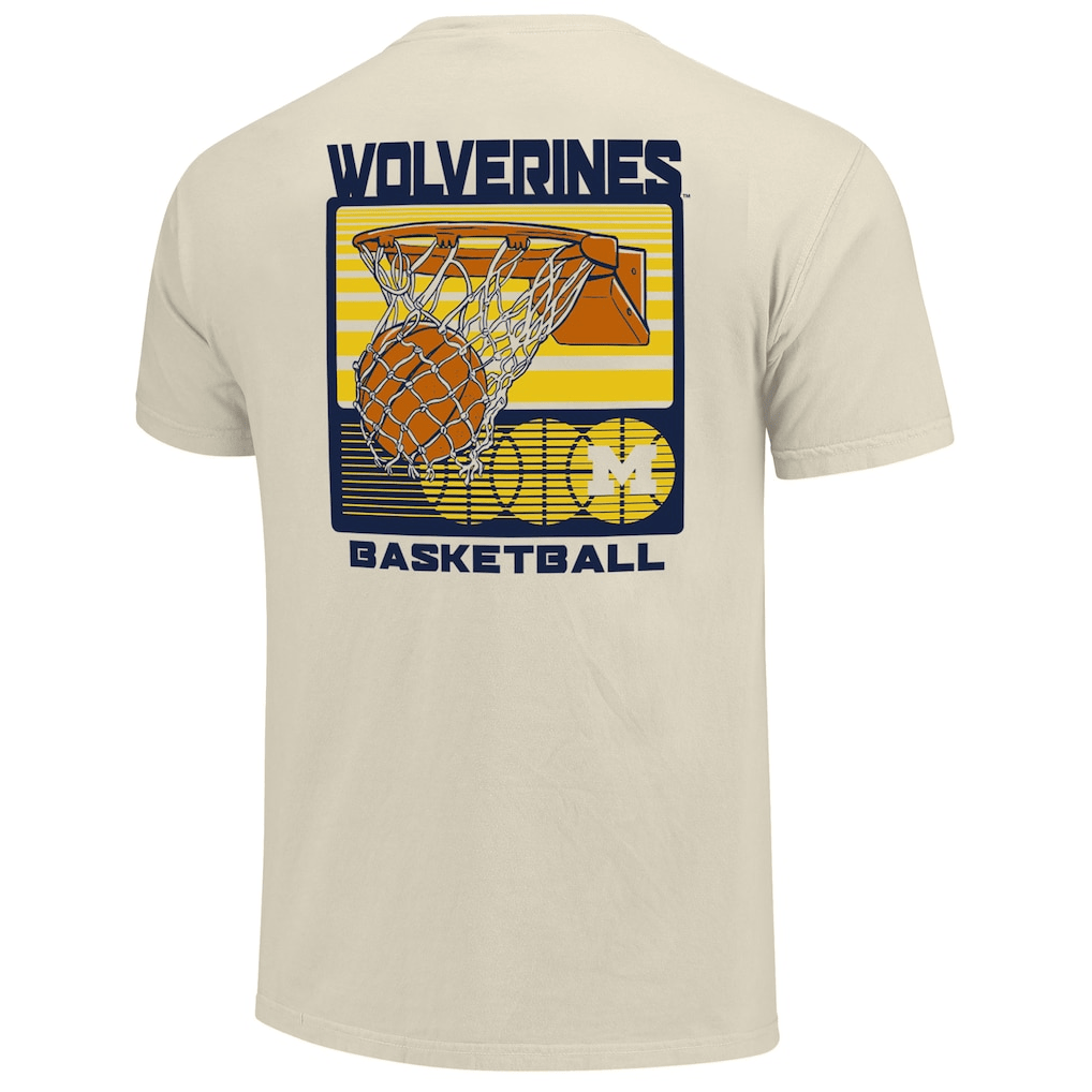 Michigan Wolverines 2026 Basketball Staredown Comfort Colors - Natural