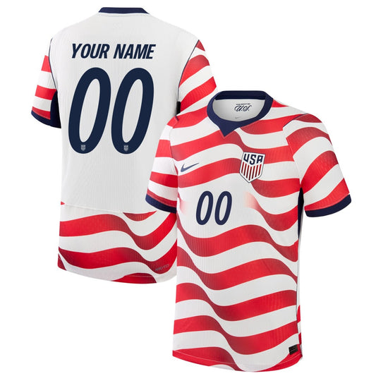 USMNT 2026 Home Match Jersey - Personalized - White, Men