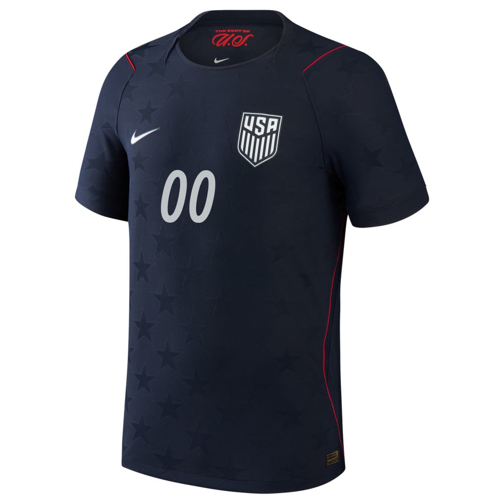 USMNT 2026 Away Match Jersey - Personalized - Blue, Men
