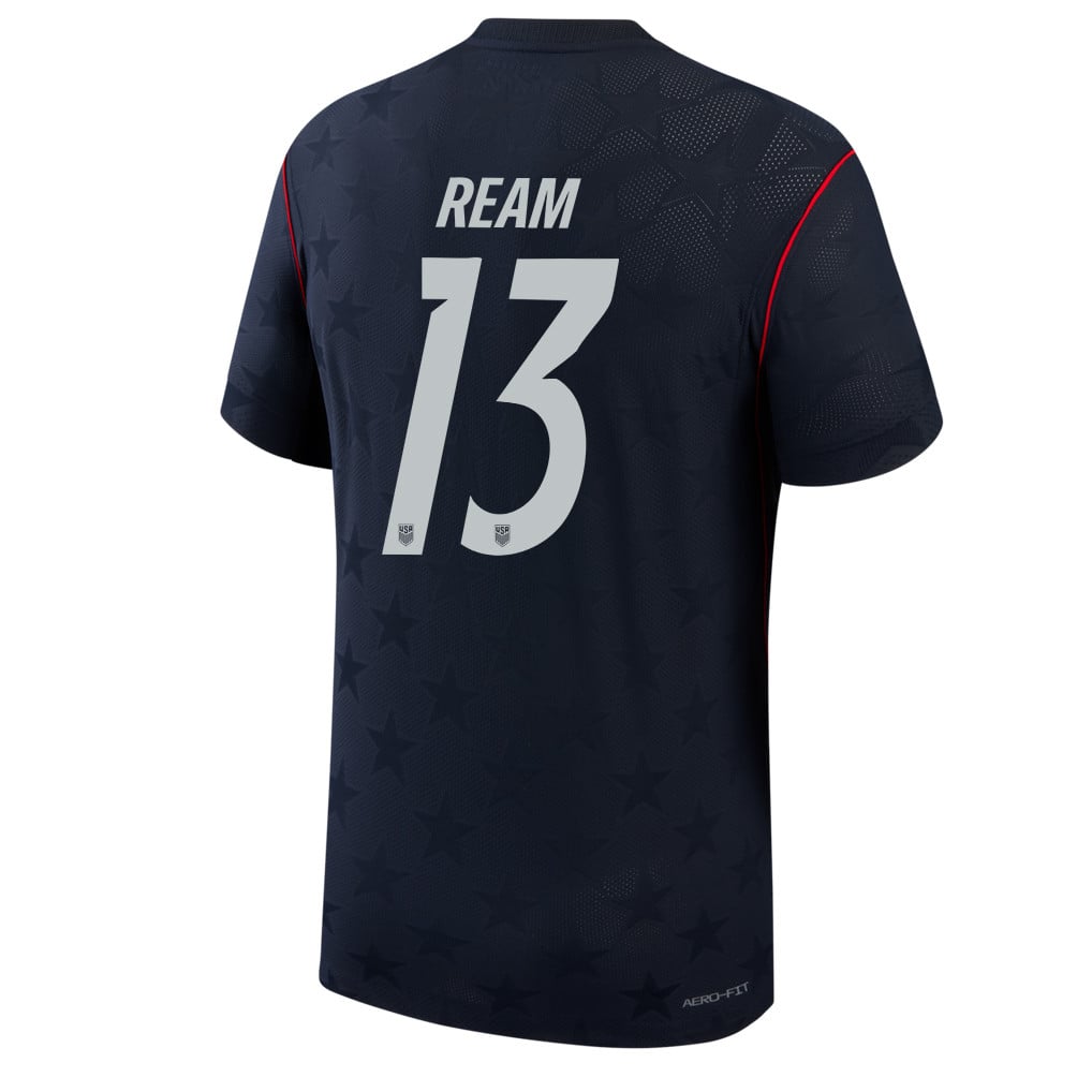 Tim Ream 13 USMNT 2026 Away Match Jersey - Blue Men