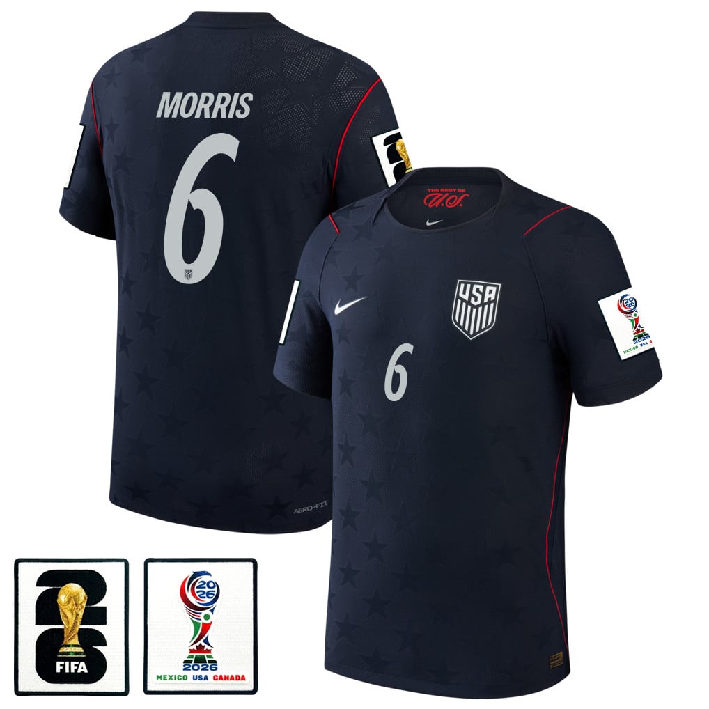 Cristian Roldan 6 USMNT 2026 Away Match Jersey - Blue Men