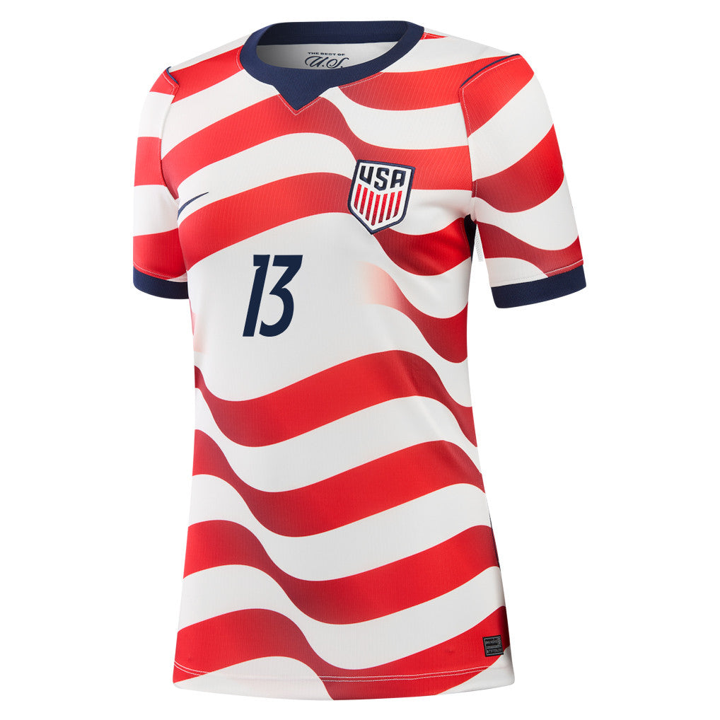 Tim Ream 13 USMNT 2026 Women's Home Jersey - White