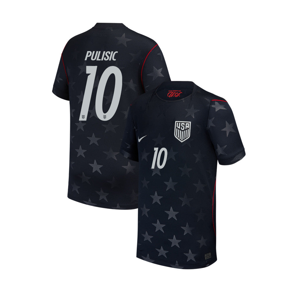 Christian Pulisic 10 USMNT Youth 2026 Away Stadium Jersey - Blue