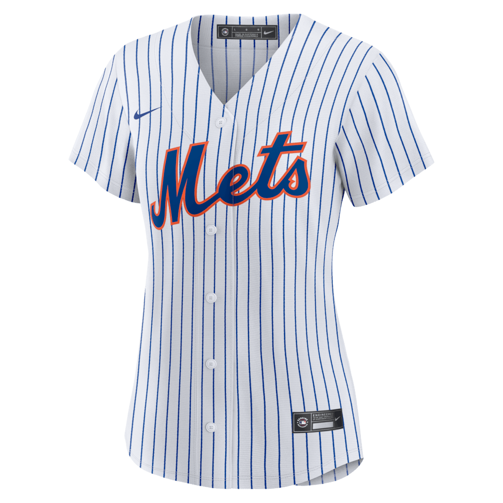 Jorge Polanco 11 New York Mets Women's Home Jersey - White
