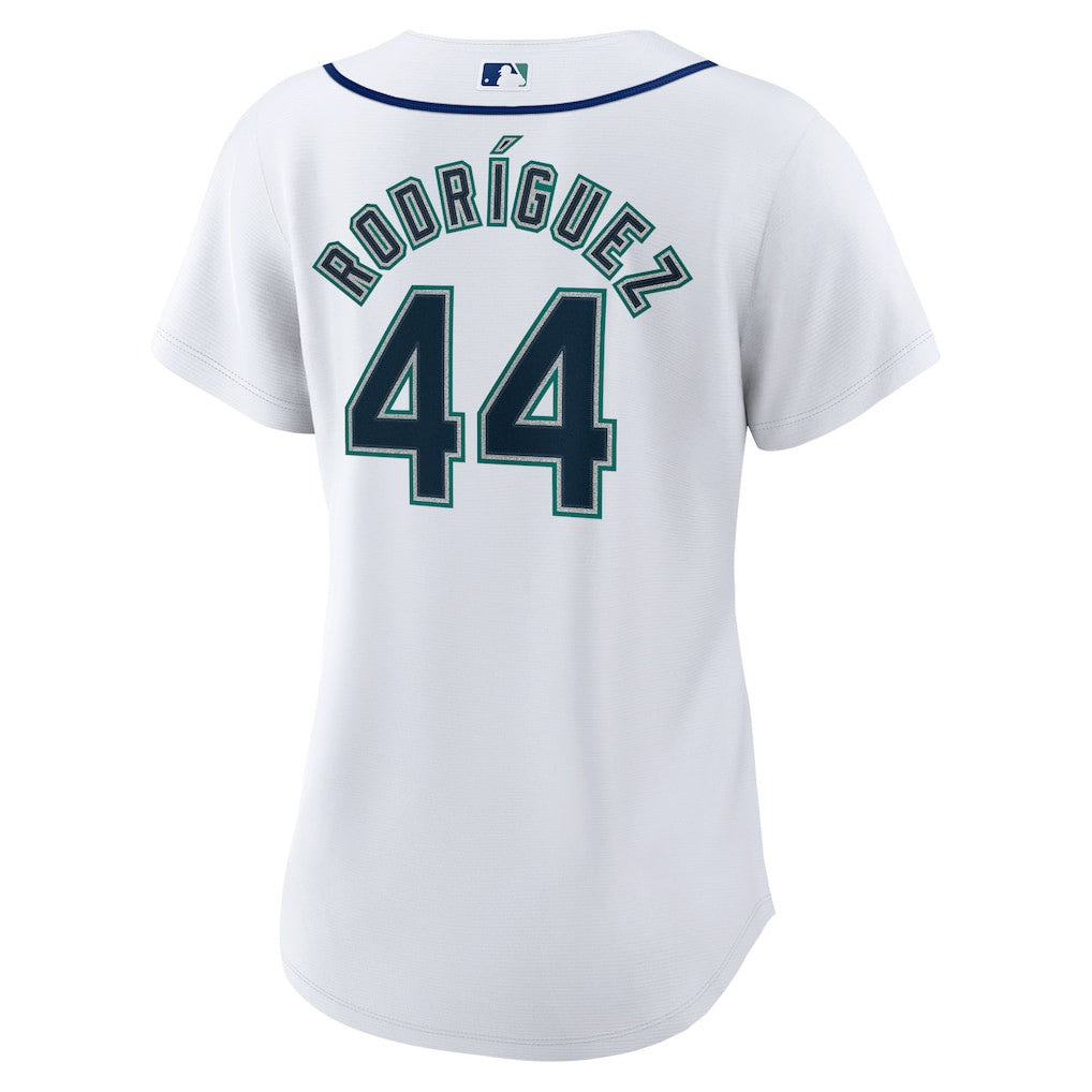 Julio Rodriguez 44 Seattle Mariners Women's Home Player Jersey - White