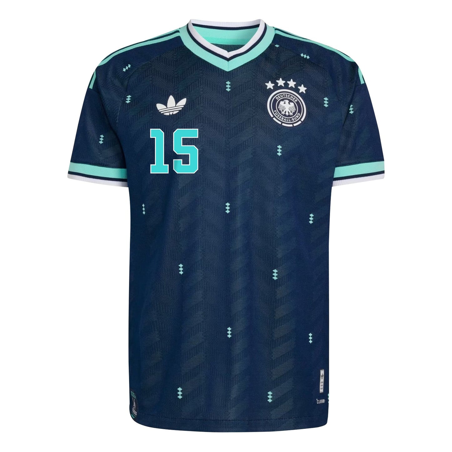 Nico Schlotterbeck 15 Germany National Team 2026 Away Jersey - Navy, Men