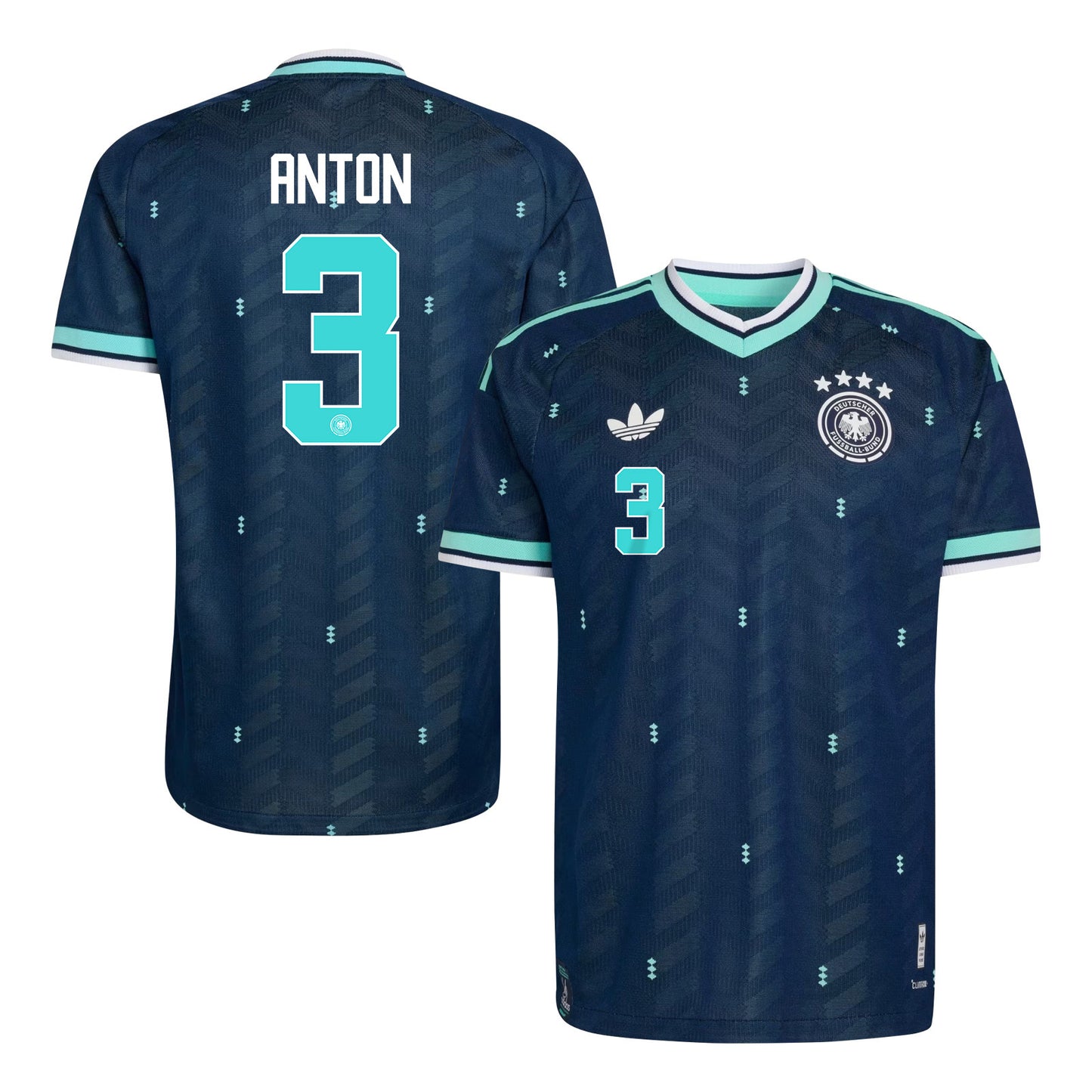 Waldemar Anton 3 Germany National Team 2026 Away Jersey - Navy, Men