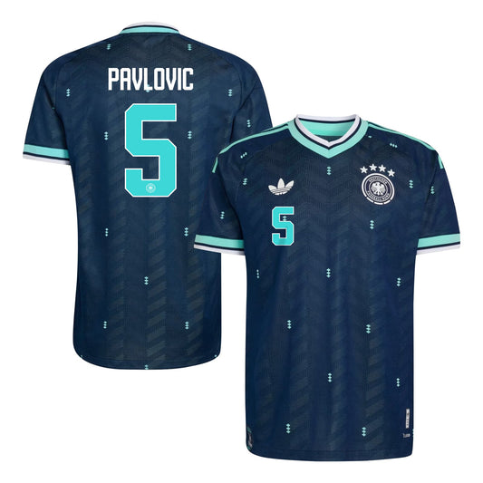 Aleksandar Pavlovic 5 Germany National Team 2026 Away Jersey - Navy, Men