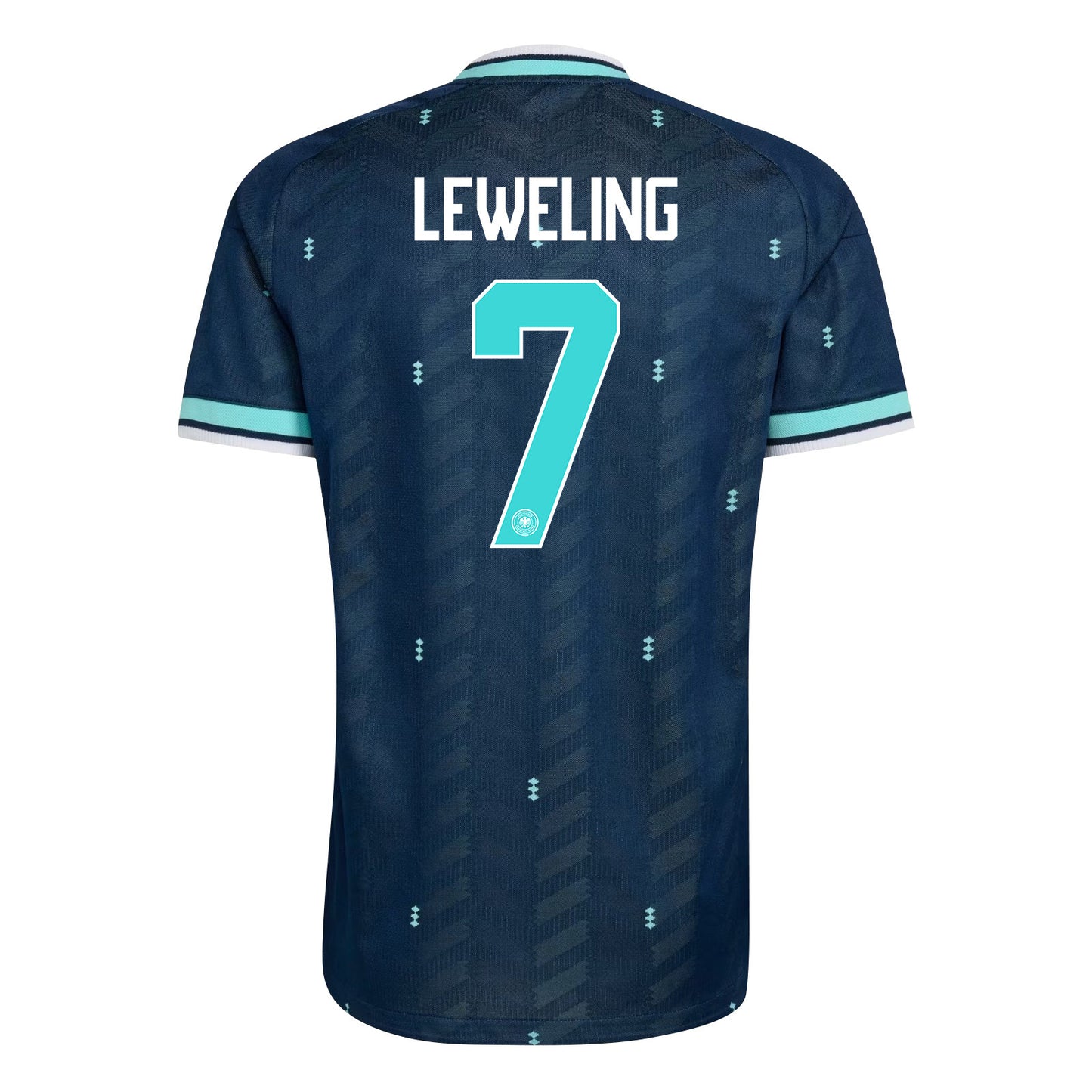 Jamie Leweling 7 Germany National Team 2026 Away Jersey - Navy, Men