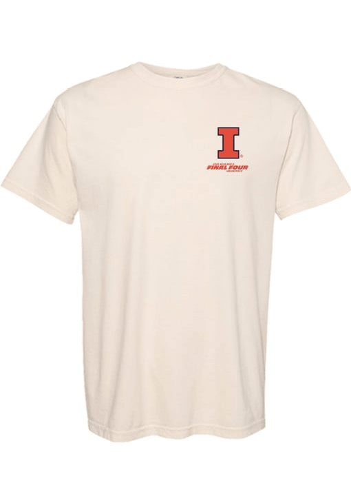 Illinois Fighting Illini 2026 Men's Basketball Final Four Bound Stadium T-Shirt - Natural