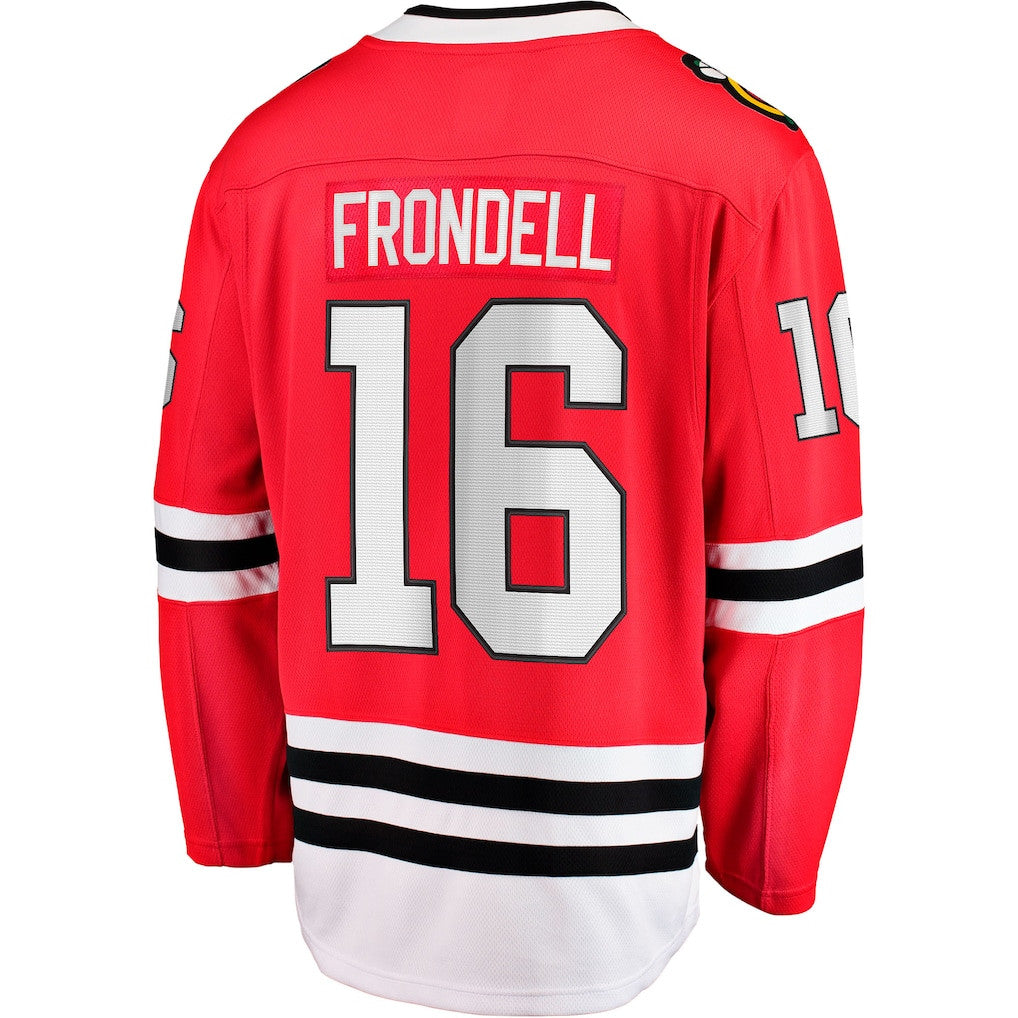 Anton Frondell 16 Chicago Blackhawks Breakaway Men Jersey - Red