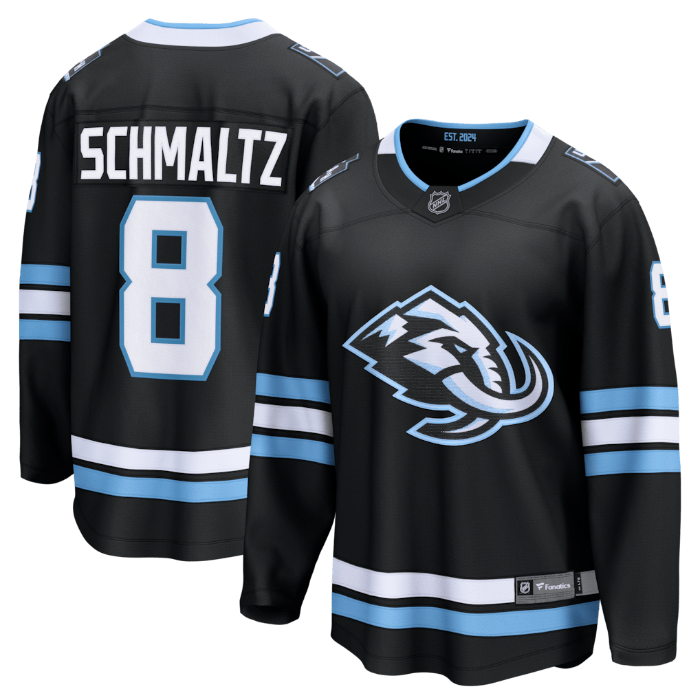 Nick Schmaltz 8 Utah Mammoth Home Breakaway Men Jersey - Black