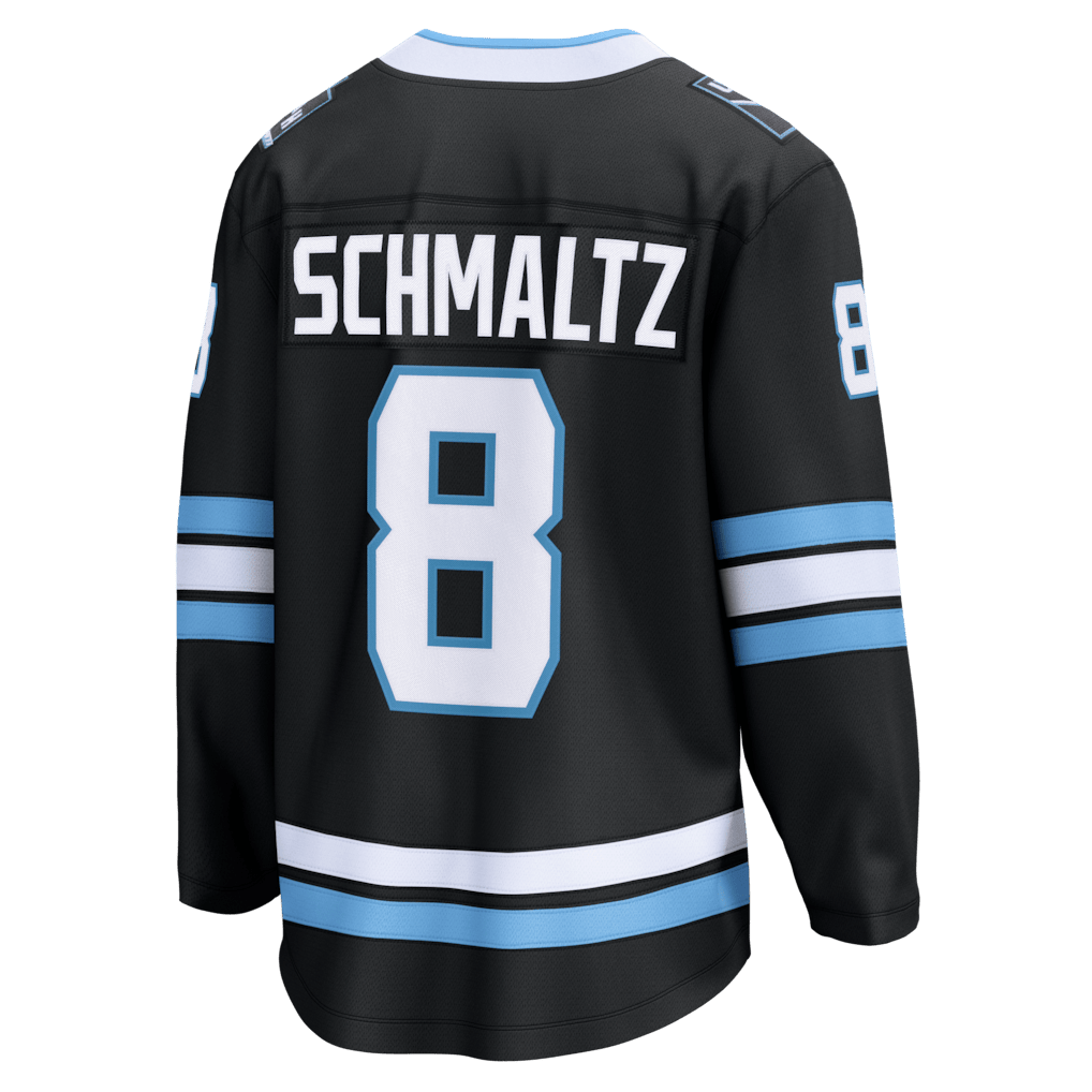 Nick Schmaltz 8 Utah Mammoth Home Breakaway Men Jersey - Black