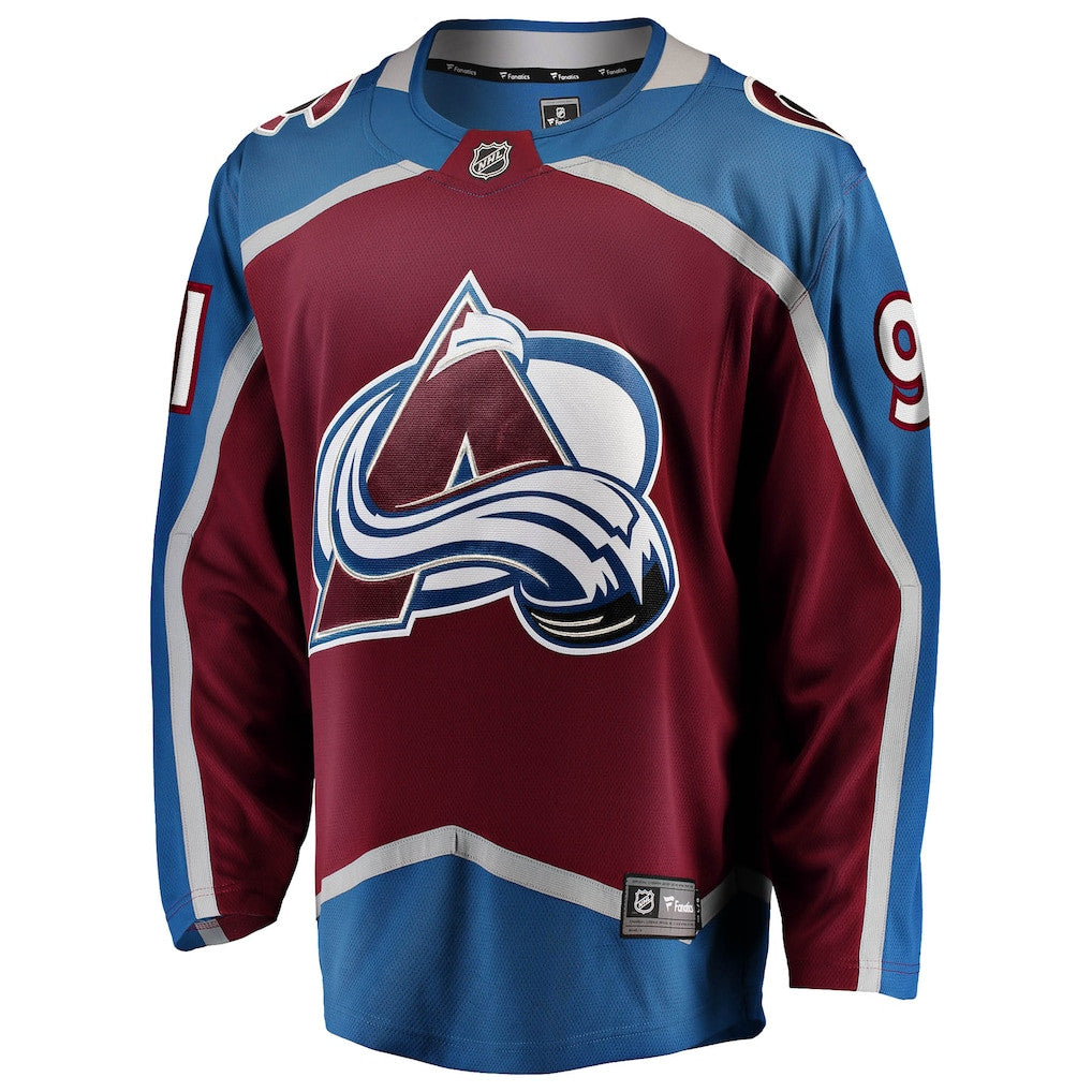 Nazem Kadri 91 Colorado Avalanche Home Breakaway Men Jersey - Burgundy