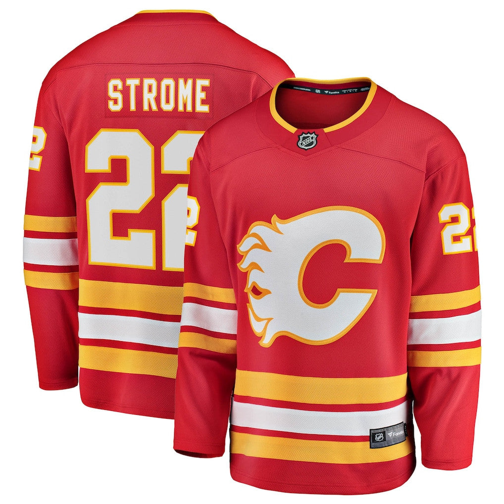 Ryan Strome 22 Calgary Flames Home Breakaway Men Jersey - Red