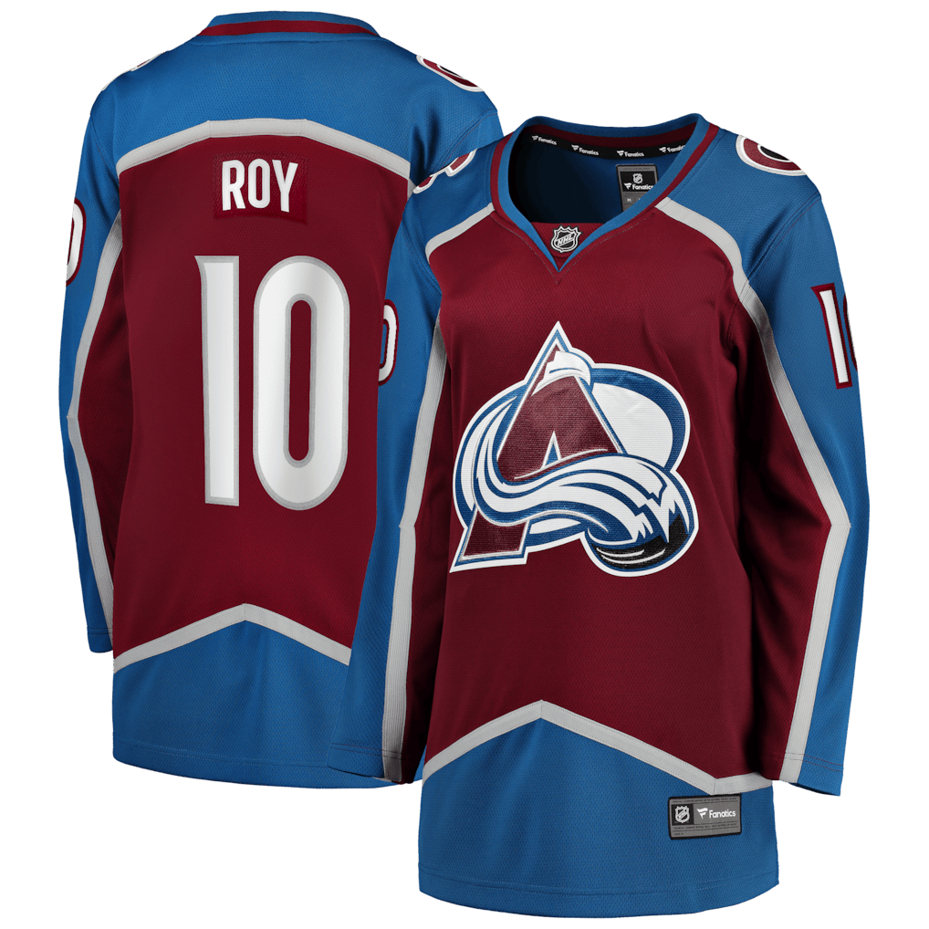 Nicolas Roy 10 Colorado Avalanche Women's Home Breakaway Jersey - Burgundy