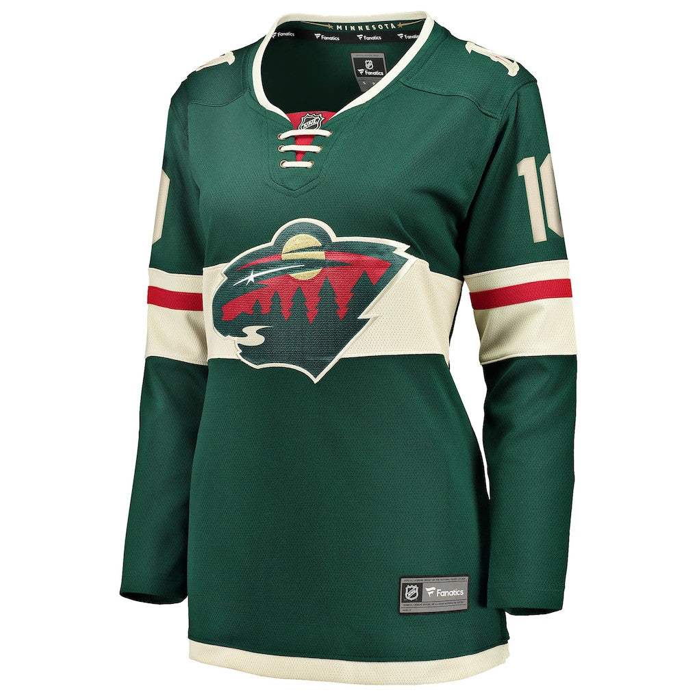 Bobby Brink 10 Minnesota Wild Women's Home Breakaway Jersey - Green