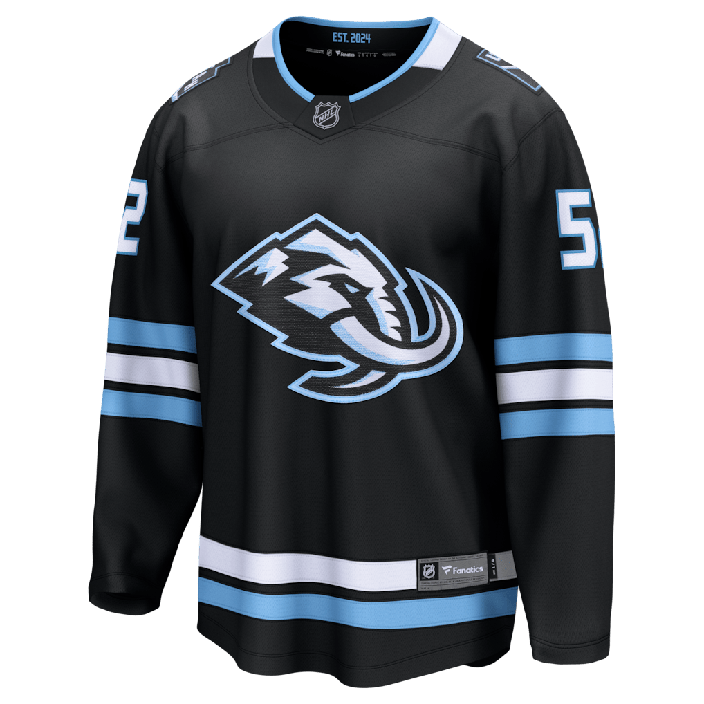 MacKenzie Weegar 52 Utah Mammoth Home Breakaway Men Jersey - Black