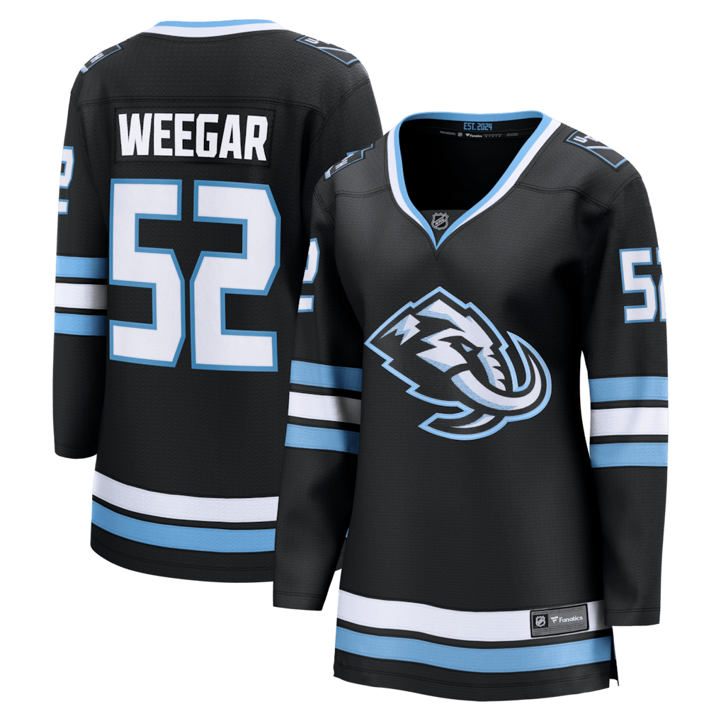 MacKenzie Weegar 52 Utah Mammoth Women's Home Breakaway Jersey - Black