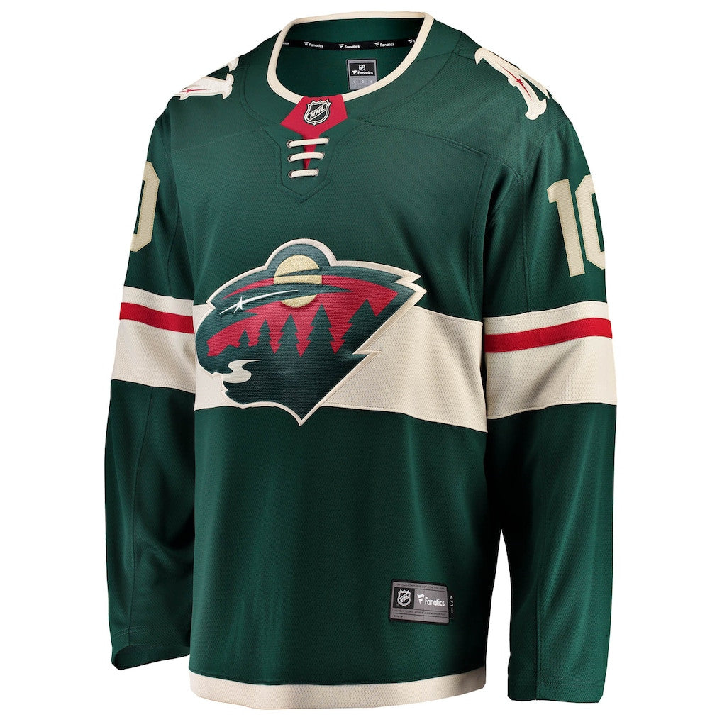 Bobby Brink 10 Minnesota Wild Home Breakaway Men Jersey - Green