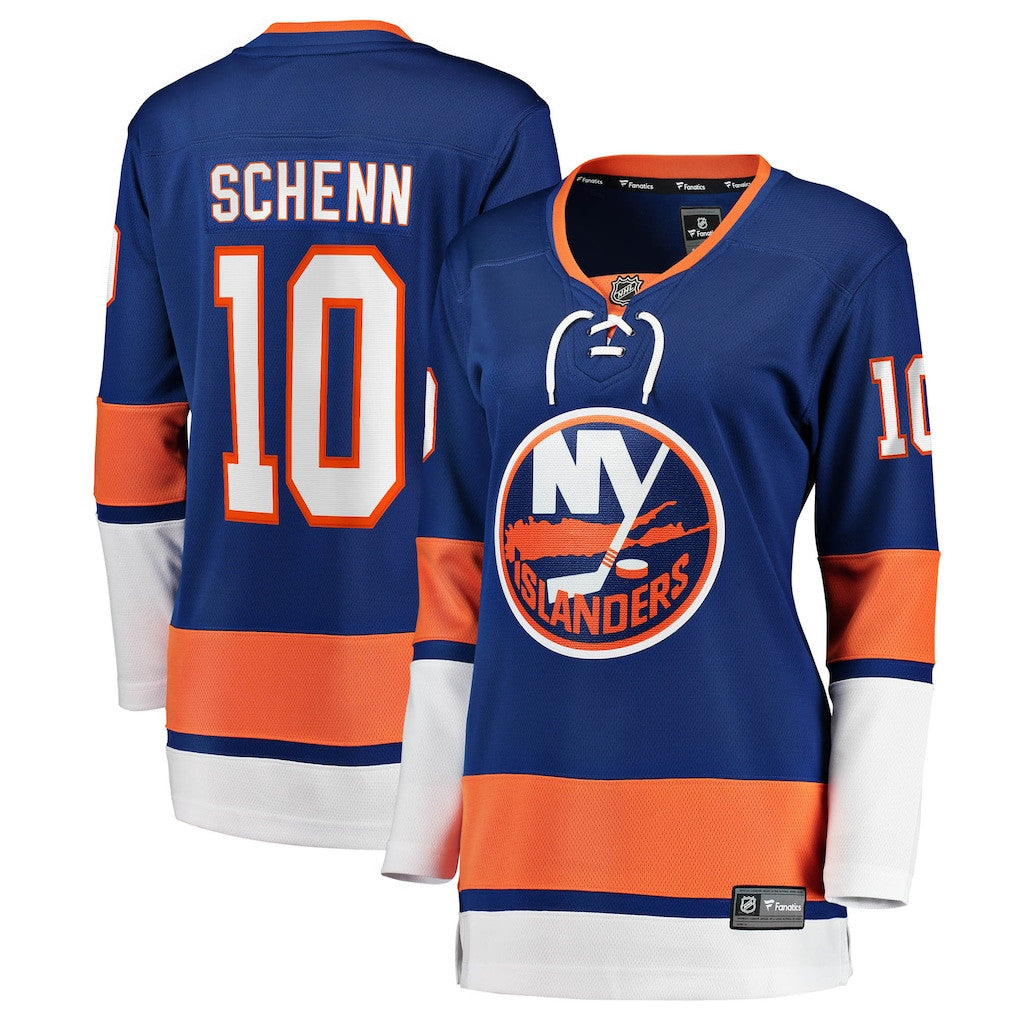 Brayden Schenn 10 New York Islanders Women's Home Breakaway Jersey - Blue