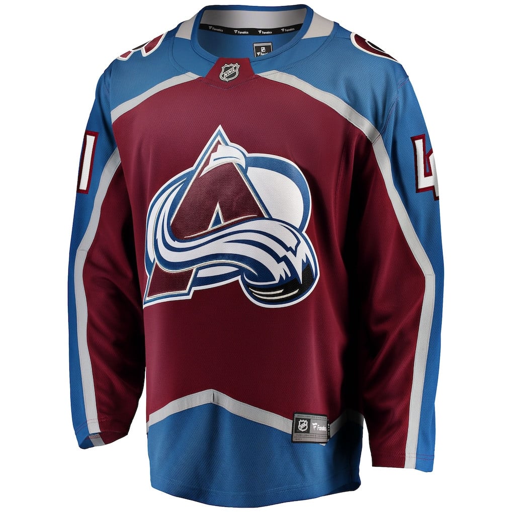 Scott Wedgewood 41 Colorado Avalanche Home Breakaway Men Jersey - Burgundy
