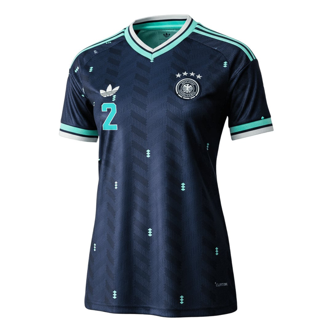 Antonio Rüdiger 2 Women's Germany National Team 2026 Away Jersey - Navy