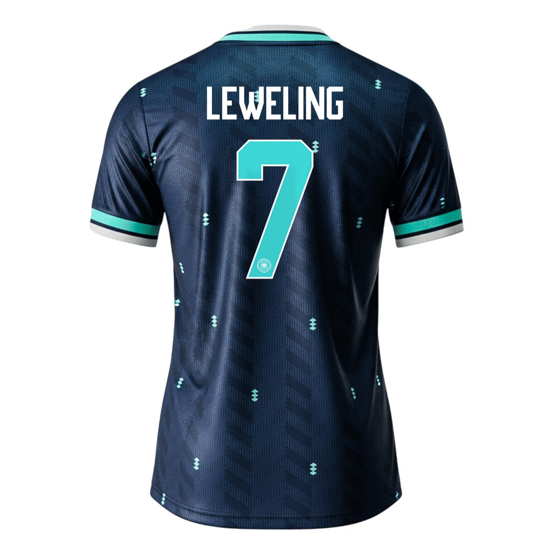 Jamie Leweling 7 Women's Germany National Team 2026 Away Jersey - Navy