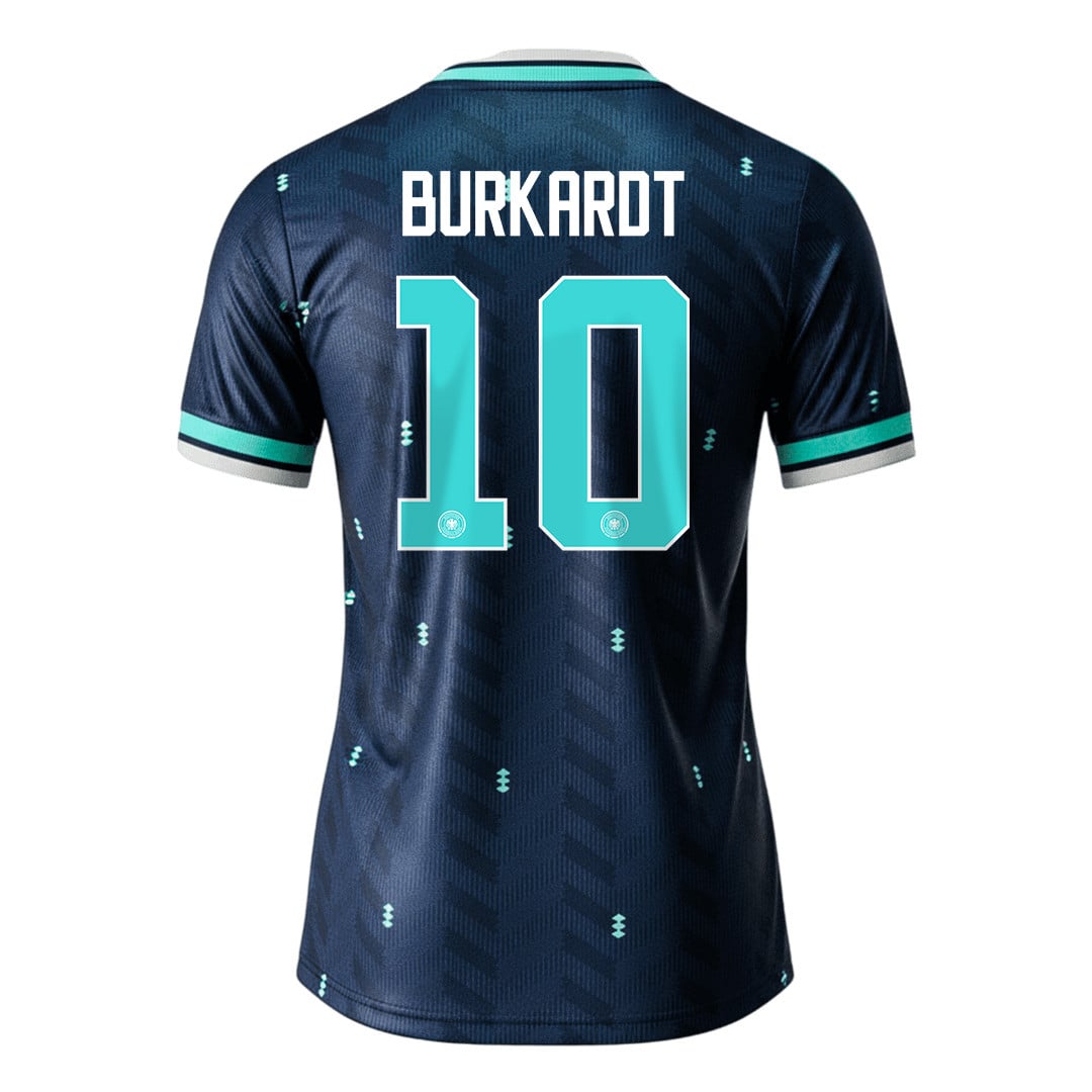 Jonathan Burkardt 10 Women's Germany National Team 2026 Away Jersey - Navy